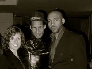 Julie Johansen, Benjamin Kelly and Phylly German