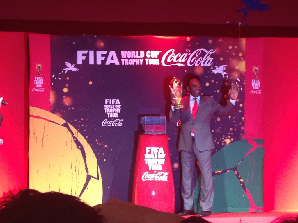 FIFA worldcup tour 2014 by coca cola 