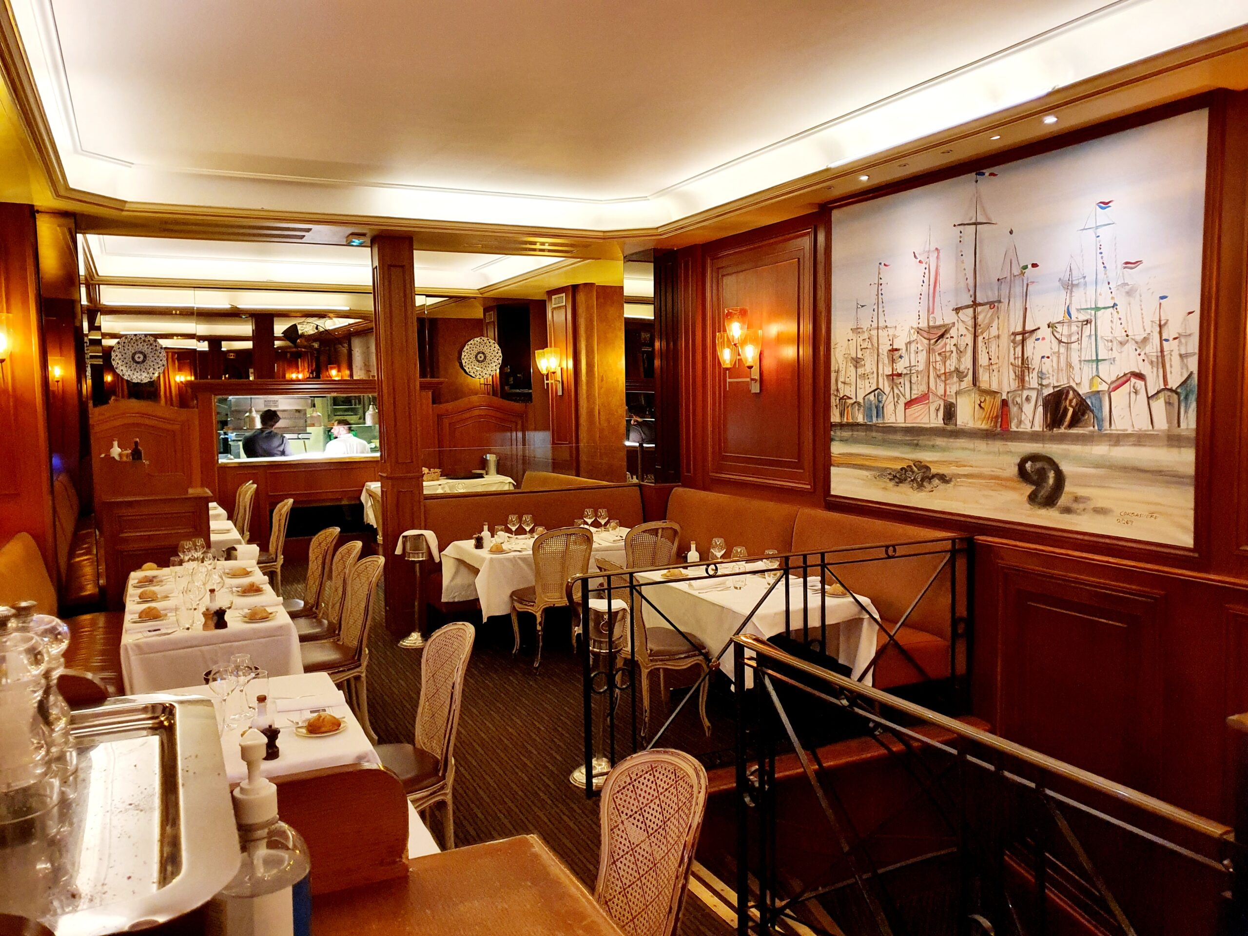 La Marée restaurant in Paris - Great fish dishes - Agent luxe blog