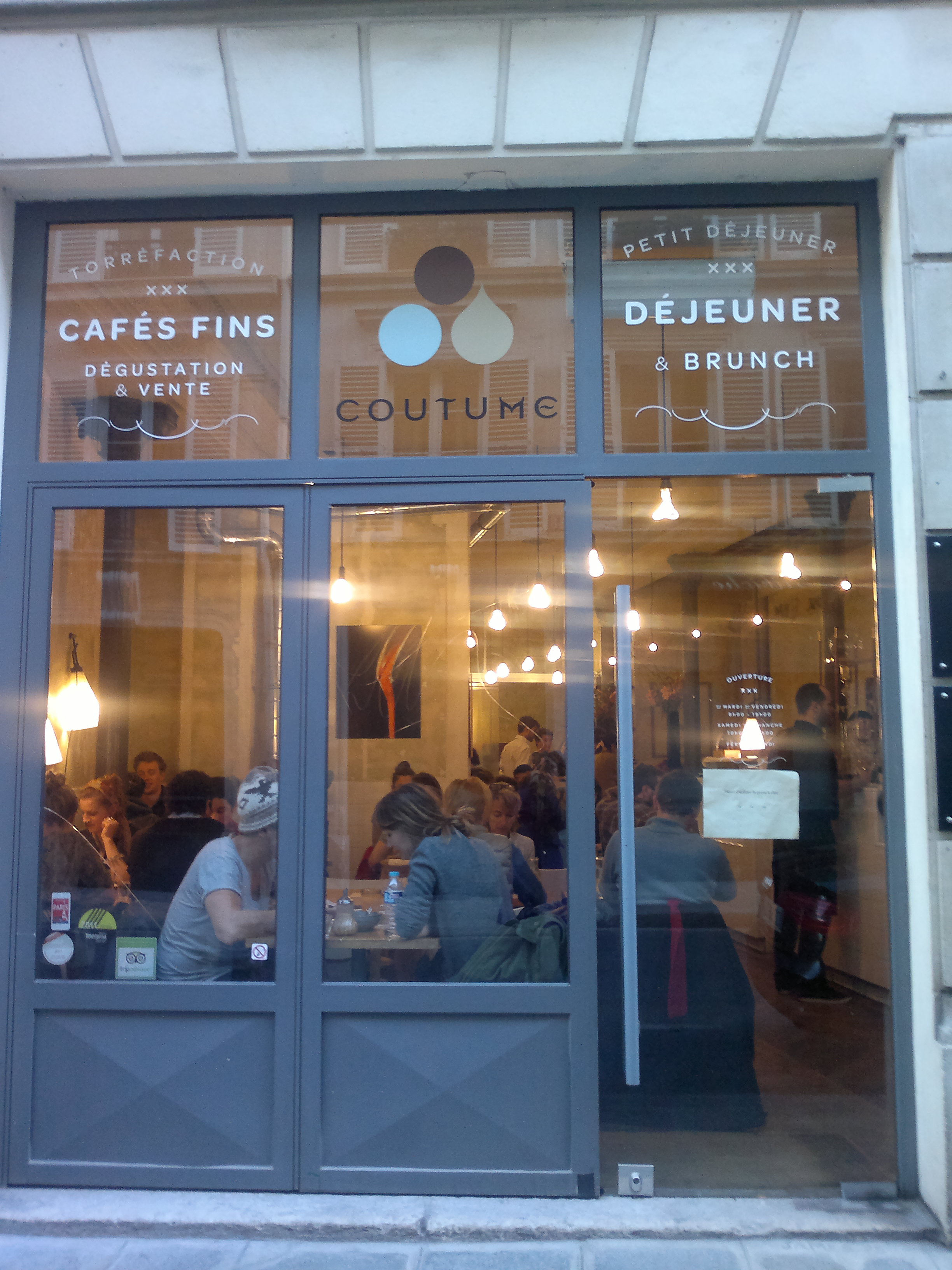 Best coffee places in Paris