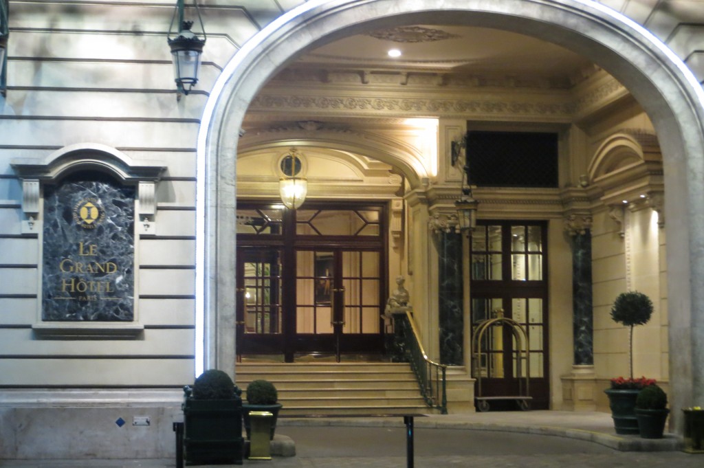 InterContinental Le Grand´s bar