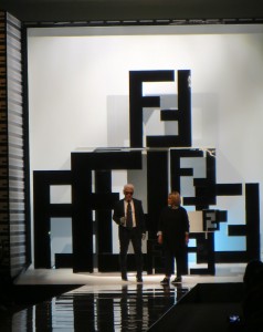 Fendi show in Milan