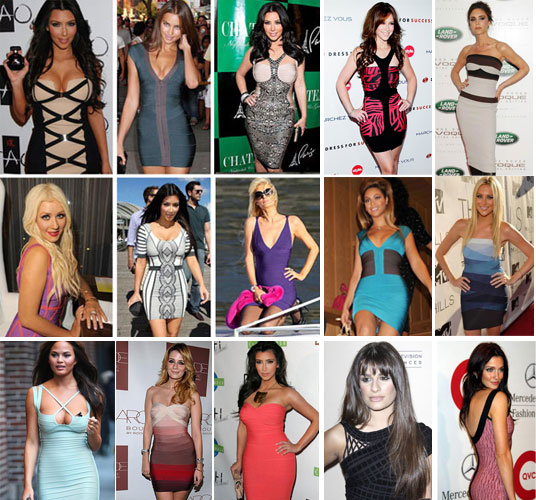 Herve leger celebrity best sale