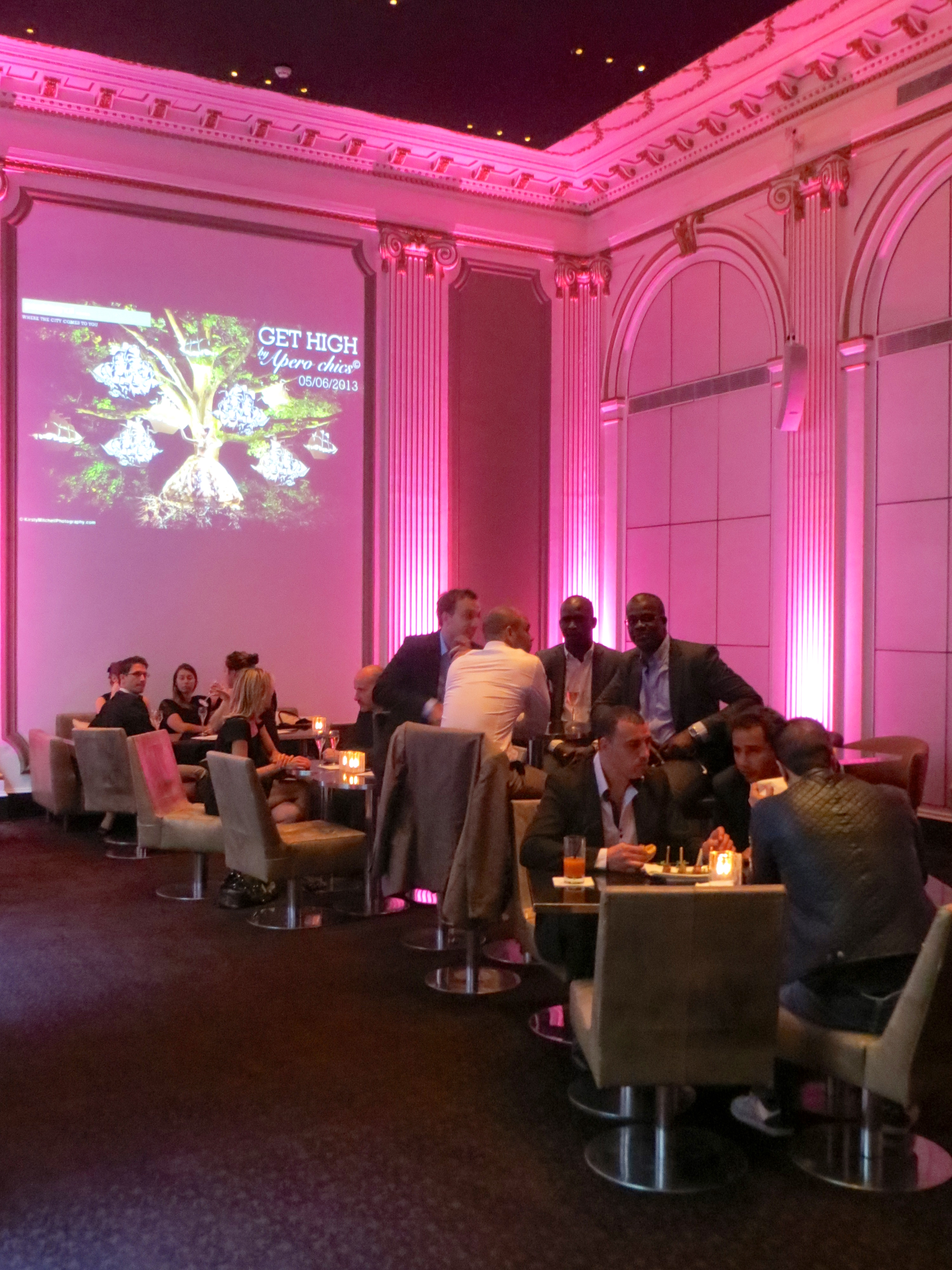 Chic After work party at Pershing hall in Paris