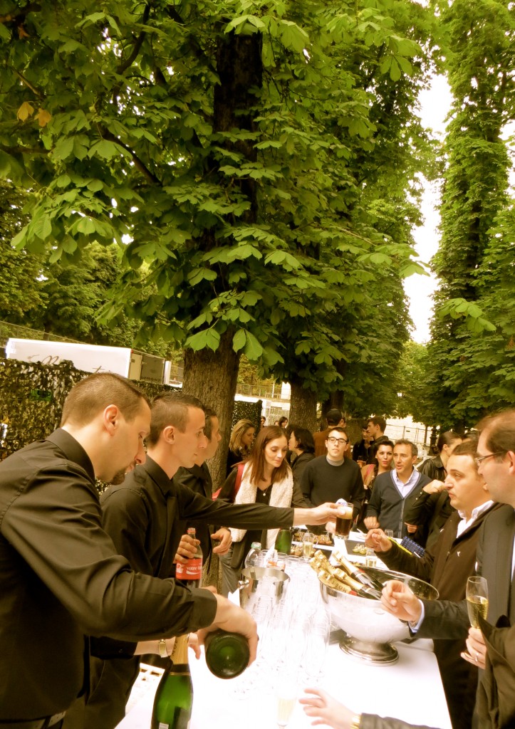 John Galliano Menswear SS14 in Jardin de Tuillerie in Paris