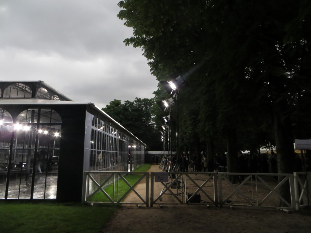 John Galliano Menswear SS14 in Jardin de Tuillerie in Paris