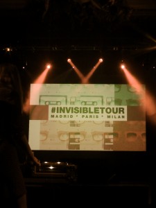 Invisible tour Party by Marc Jacobs
