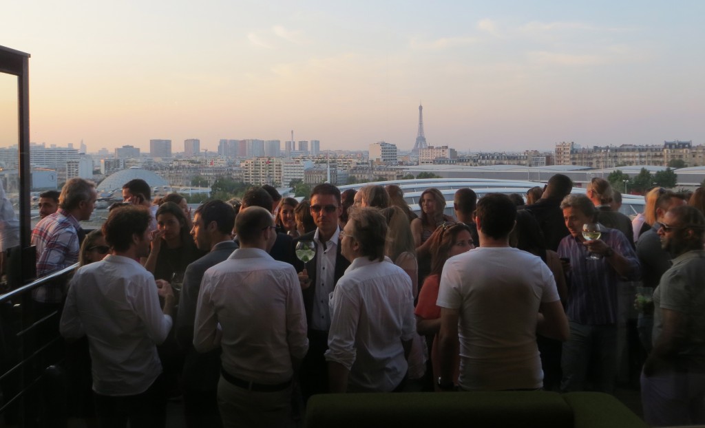 Chérie Chéri after work party in Paris