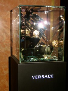 Versace Cocktail Party 2013 with Uma Thurman