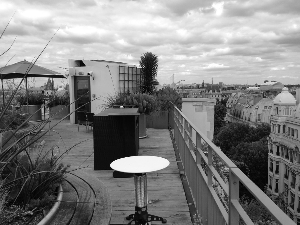Holliday Inn Roof Terrace in Paris