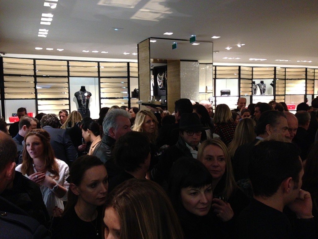 Chanel store opening Avenue Montagne