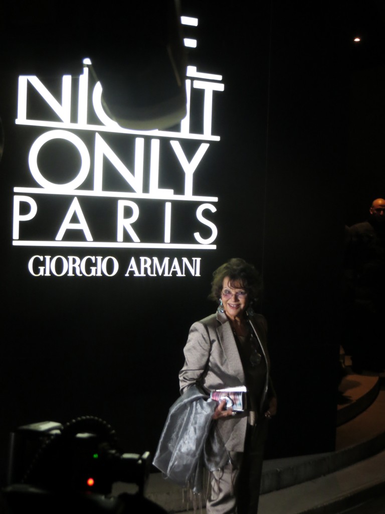 People at Giorgio Armani Haute Couture show 2014