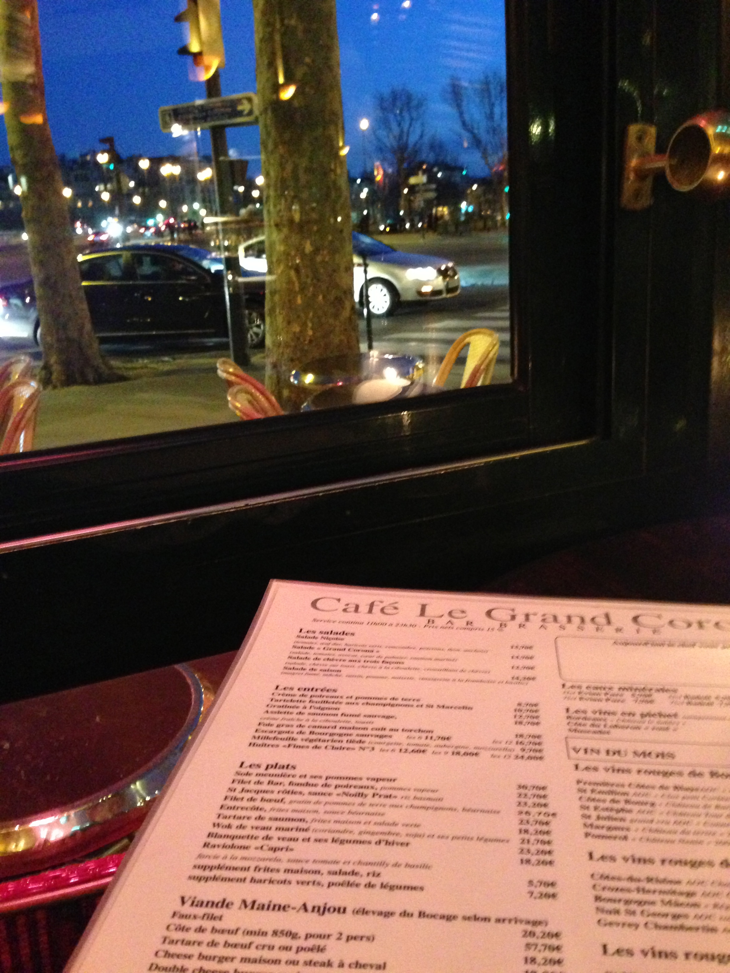 Café le Grand Corona in Paris 