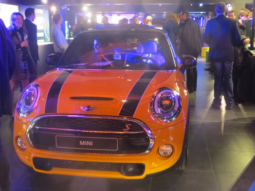 New Mini Cooper launch party 2014 Paris 