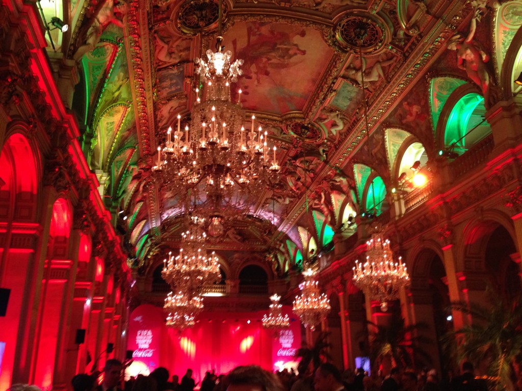 FIFA worldcup x coca cola event in Paris 2014