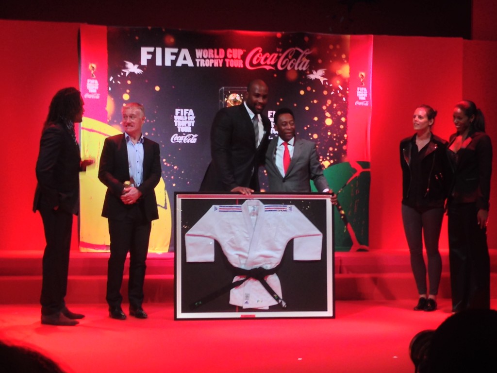 FIFA worldcup trophy tour by coca cola 2014