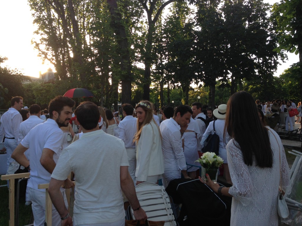 Diner en blanc Paris 2014