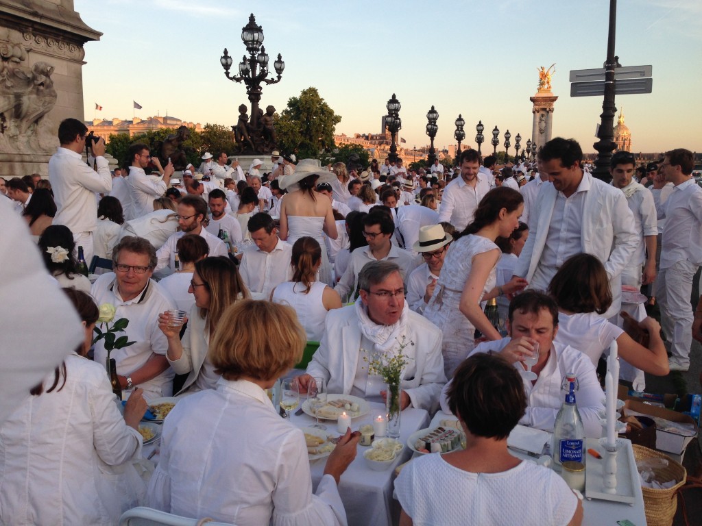 Diner en Blanc Paris 2014