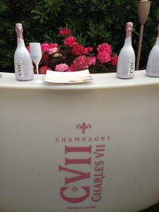 CHARLES VII Smooth Rosé champagne launch