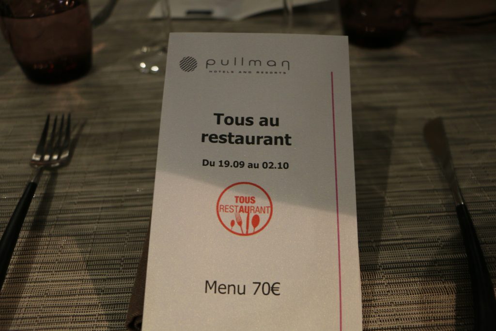 Le platinum restaurant Paris
