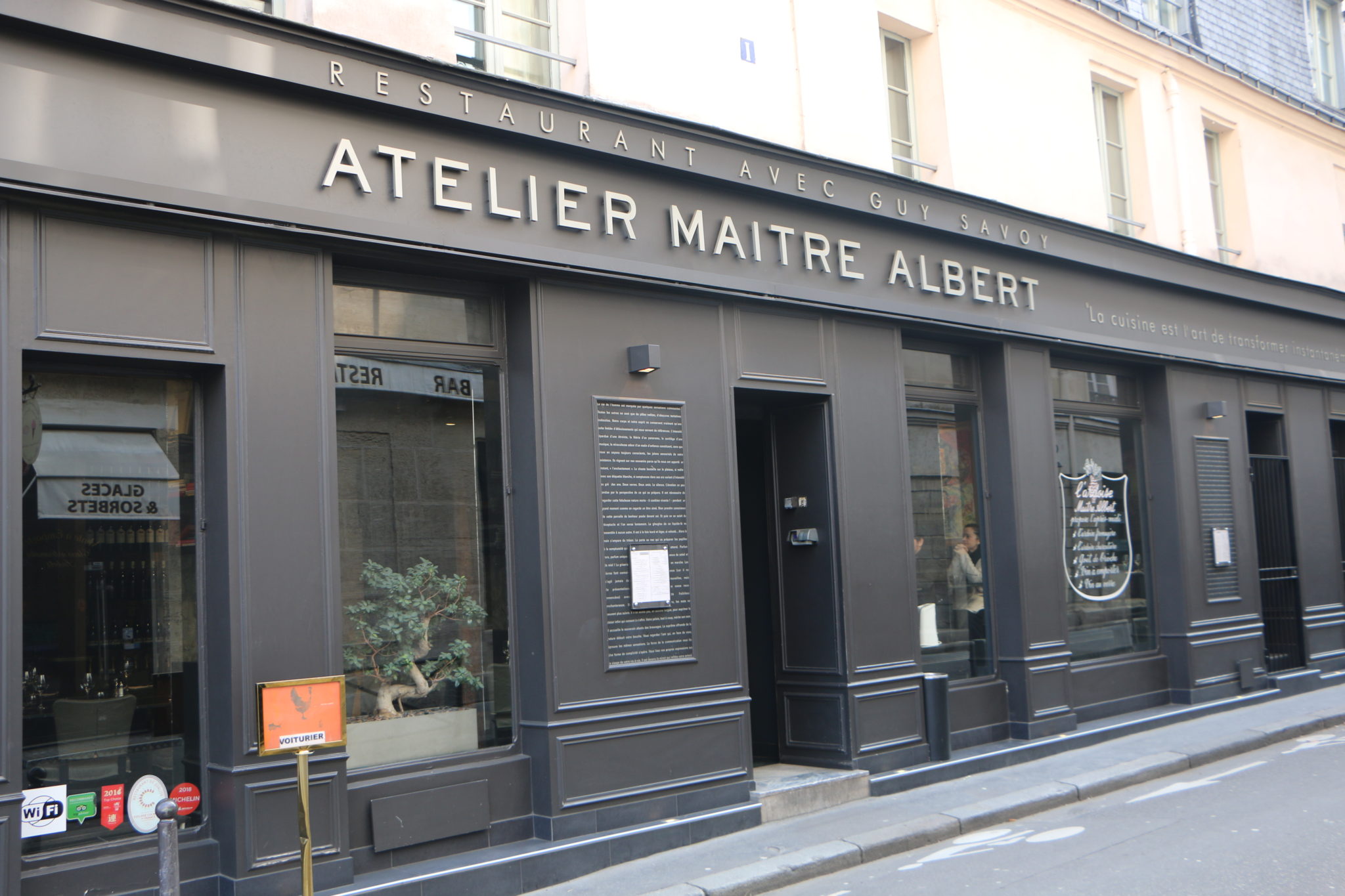 Atelier Maitre Albert - A Guy Savoy restaurant - Agent luxe blog