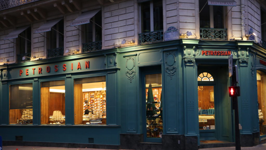 Petrossian The finest caviar restaurant in paris Agent luxe blog