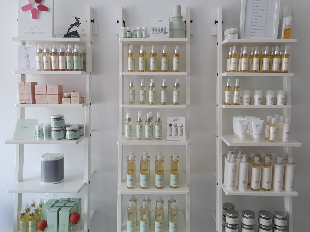 SARD Kopenhagen beauty products 