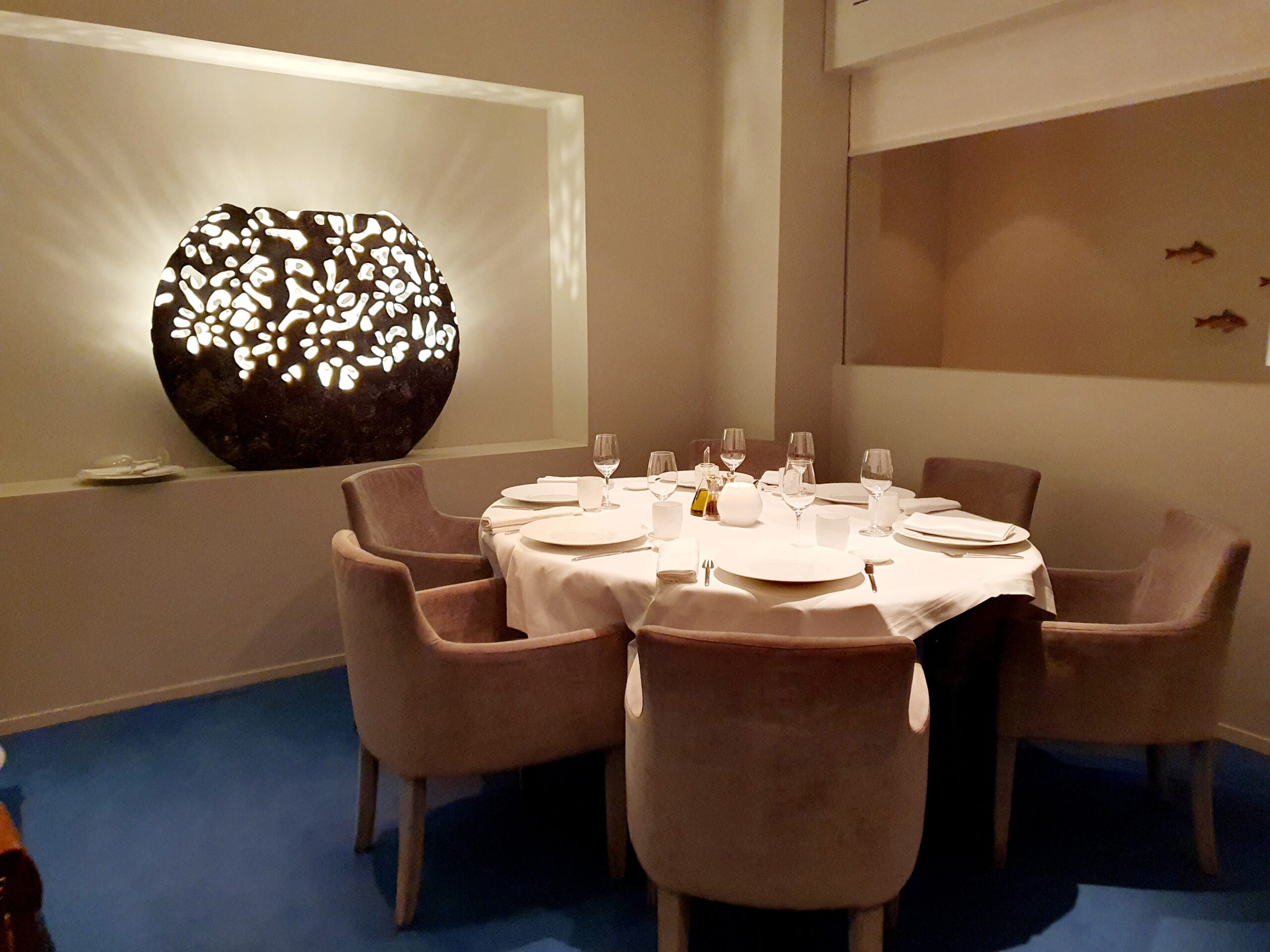 Helen fish restaurant in Paris Agent luxe blog
